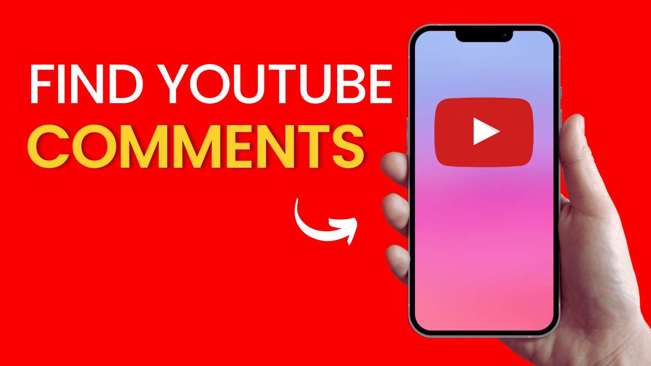 Find YouTube Comments on Mobile Devices